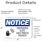 Signmission Safety Culture Sign, 7 in Width, Vinyl Decal, Rectangle OS-2PACK-NS-D-57-L-18519 - alternate 4